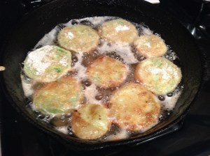 Green Tomatoes Frying