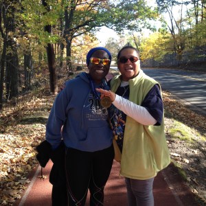 The closest I'm getting to an NYC marathon metal. Thanks Roz!